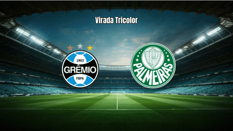 Grêmio vence Palmeiras de virada em jogo eletrizante na Arena