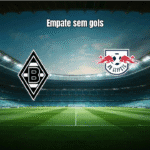 Borussia Mönchengladbach e RB Leipzig empatam sem gols na Bundesliga