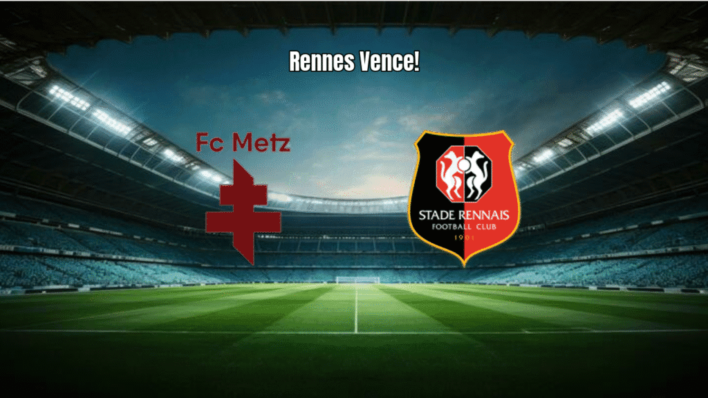 Rennes vence Metz fora de casa com gol de Rongier na Ligue 1