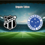 Ceará e Cruzeiro empatam em 1 a 1 pela 36ª rodada da Série A