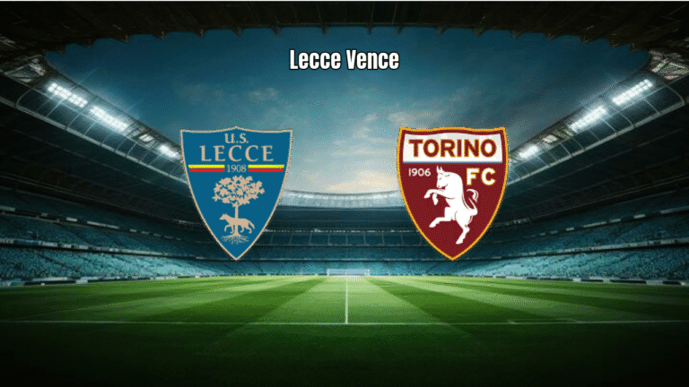 Lecce vence Torino por 2 a 1 na Serie A com gols no início