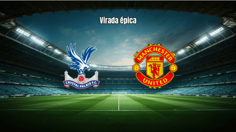Manchester United vira sobre Crystal Palace na Premier League