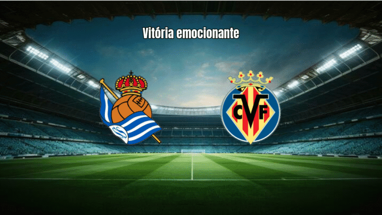 Villarreal vence Real Sociedad em jogo eletrizante da La Liga