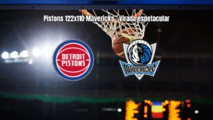 Pistons viram sobre Mavericks com quarto quarto arrasador na NBA