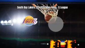 South Bay Lakers vence Valley Suns na G League: 123x113
