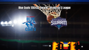 Greensboro Swarm vence Delaware Blue Coats em jogo eletrizante