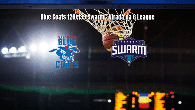 Greensboro Swarm vence Delaware Blue Coats em jogo eletrizante