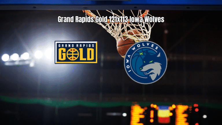 Grand Rapids Gold vence Iowa Wolves em jogo da G League