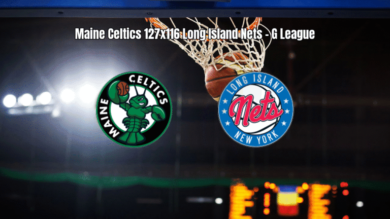 Maine Celtics vence Long Island Nets em jogo eletrizante da G League