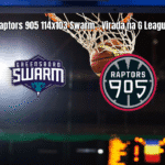 Raptors 905 vence Greensboro Swarm na G League com virada