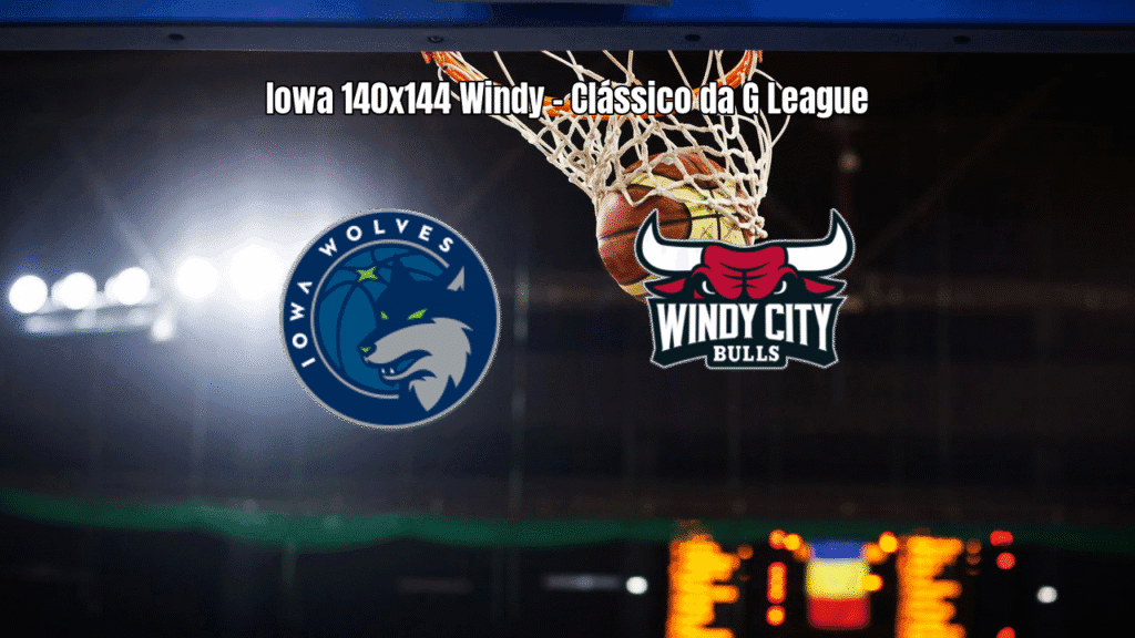 Windy City Bulls vence Iowa Wolves em jogo de 284 pontos na G League