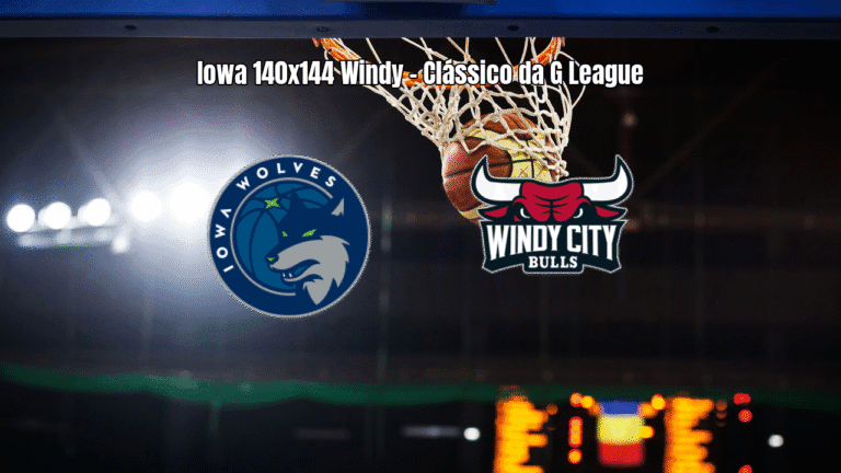Windy City Bulls vence Iowa Wolves em jogo de 284 pontos na G League