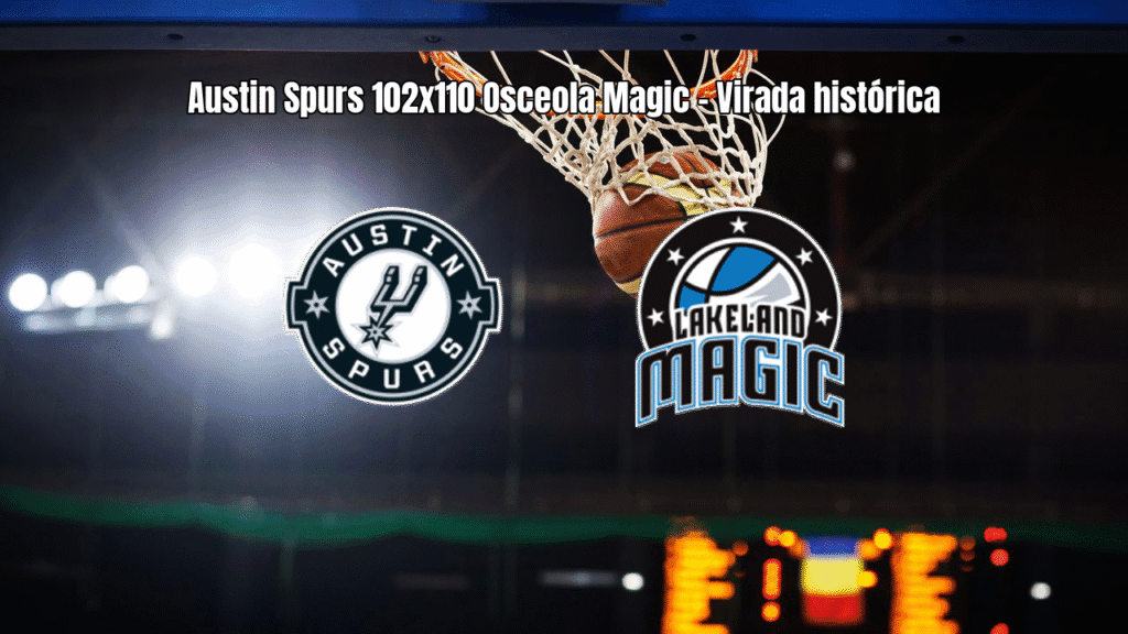 Osceola Magic vira sobre Austin Spurs após virada histórica na G League