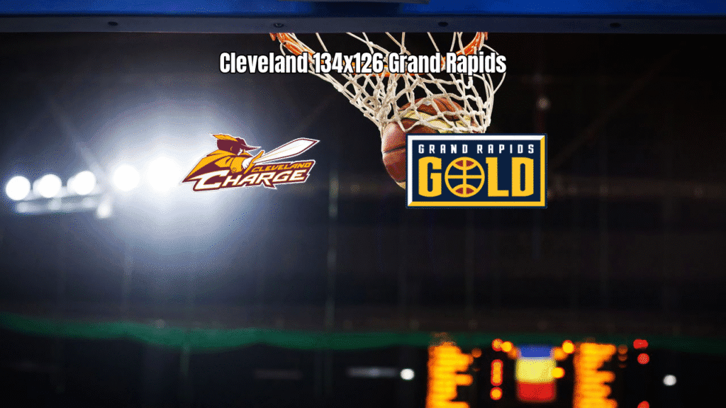 Cleveland Charge vence Grand Rapids Gold em jogo de alta pontuação