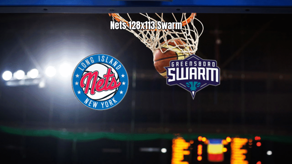 Long Island Nets vence Greensboro Swarm na G League: 128x113