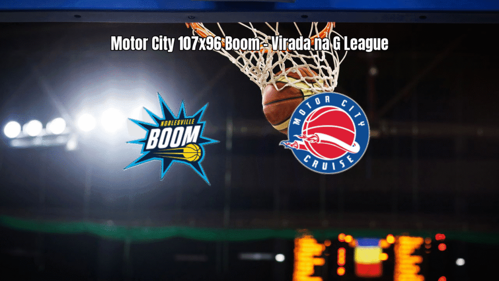 Motor City Cruise vira sobre Noblesville Boom na G League