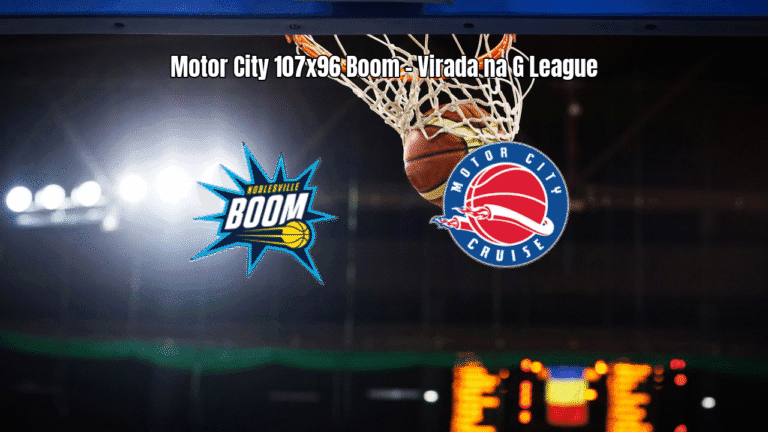 Motor City Cruise vira sobre Noblesville Boom na G League
