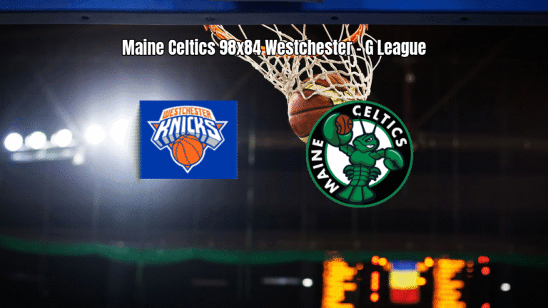 Maine Celtics vence Westchester por 98x84 na G League