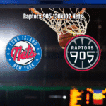 Raptors 905 goleia Long Island Nets na G League: 130 x 102