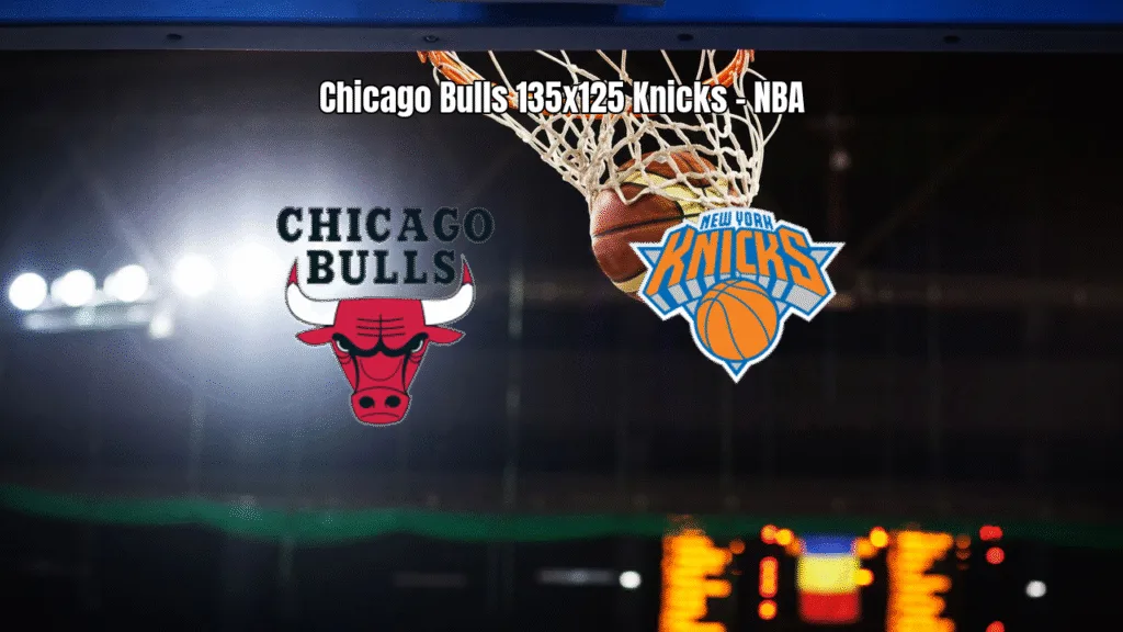 Chicago Bulls vence New York Knicks em jogo eletrizante da NBA
