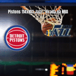 Detroit Pistons vence Utah Jazz por 114 a 103 na NBA