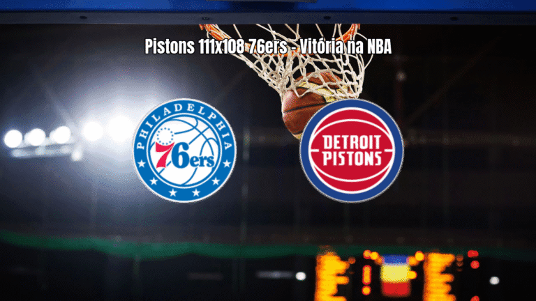 Detroit Pistons vence Philadelphia 76ers em jogo agitado da NBA