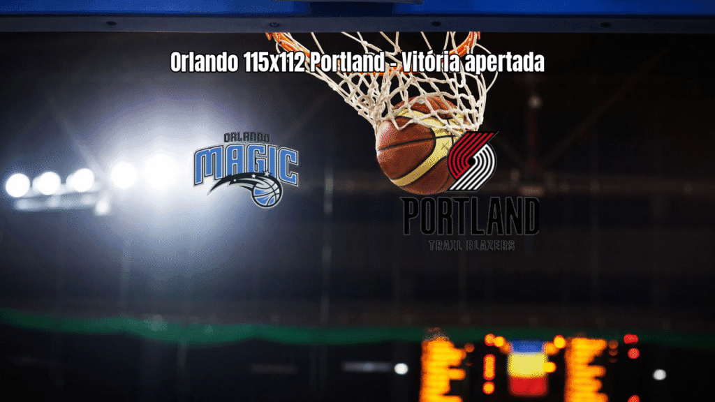 Orlando Magic vence Portland Trail Blazers por 115 a 112 na NBA
