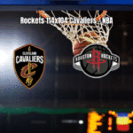 Houston Rockets vence Cleveland Cavaliers por 114 a 104 na NBA