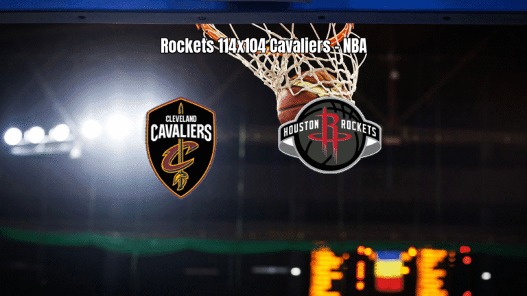 Houston Rockets vence Cleveland Cavaliers por 114 a 104 na NBA