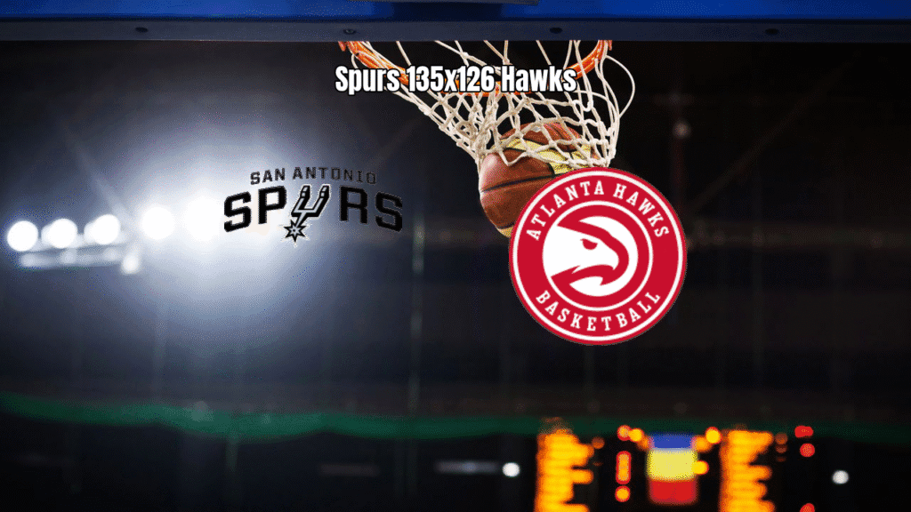 San Antonio Spurs vence Atlanta Hawks em jogo de muita pontuação