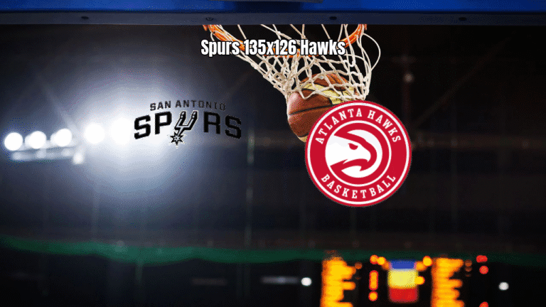 San Antonio Spurs vence Atlanta Hawks em jogo de muita pontuação