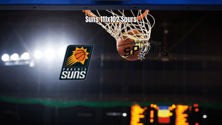 Phoenix Suns vence San Antonio Spurs por 111 a 102 na NBA