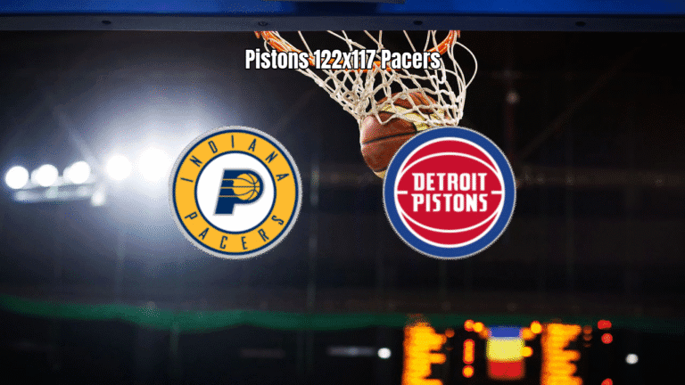 Pistons vencem Pacers em jogo emocionante da NBA por 122 a 117