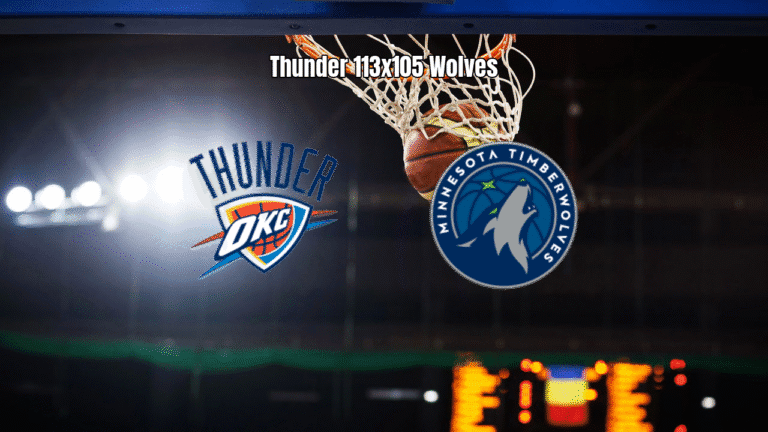 Oklahoma City Thunder vence Minnesota Timberwolves na NBA
