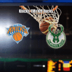 New York Knicks vence Milwaukee Bucks por 118 a 109 na NBA