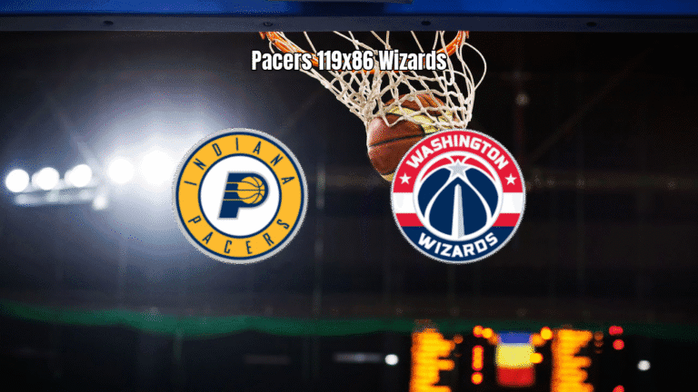 Indiana Pacers 119 x 86 Washington Wizards - Vitória Dominante na NBA