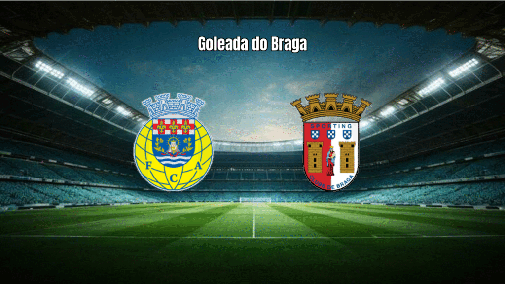 SC Braga goleia Arouca por 4 a 0 na Primeira Liga de Portugal