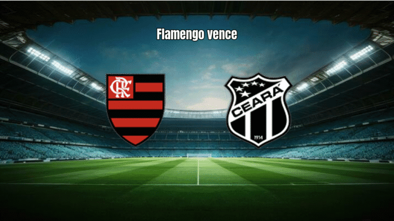 Flamengo vence Ceará por 1x0 no Maracanã com gol de Samuel Lino