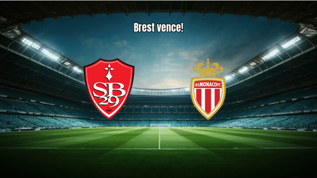 Brest vence Monaco com 1 a 0 na Ligue 1: resumo e análise