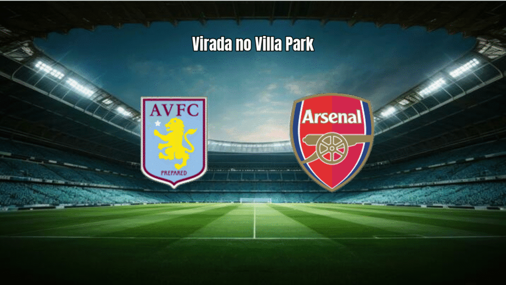 Aston Villa vence Arsenal de virada em jogo eletrizante da Premier League