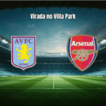 Aston Villa vence Arsenal de virada em jogo eletrizante da Premier League