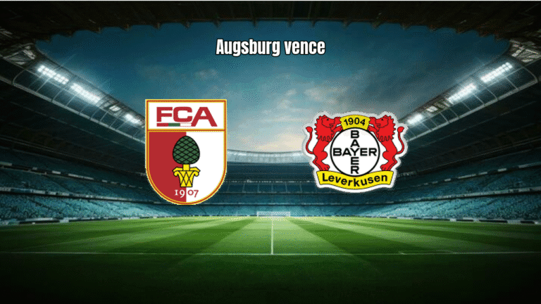 FC Augsburg surpreende e vence Bayer Leverkusen por 2 a 0 na Bundesliga