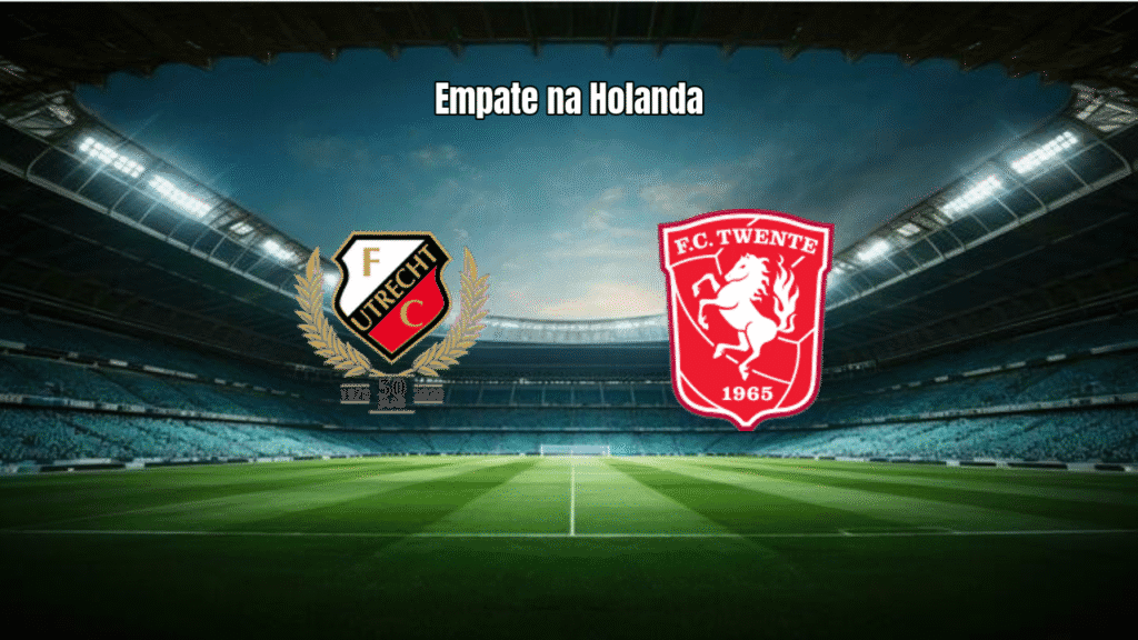 Utrecht 1-1 Twente: Empate na Eredivisie com gols de Jensen e Rots