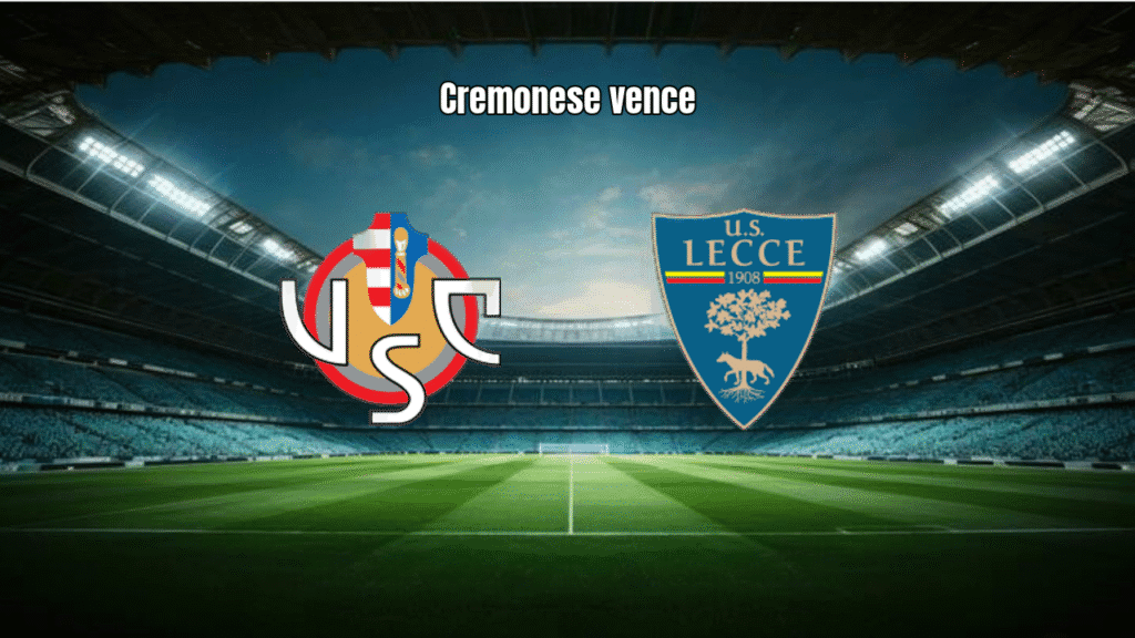 Cremonese vence Lecce por 2 a 0 na Serie A: Análise e Estatísticas