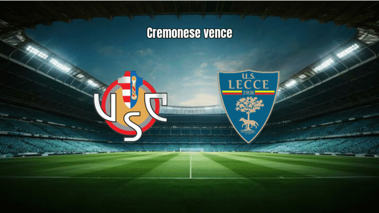 Cremonese vence Lecce por 2 a 0 na Serie A: Análise e Estatísticas