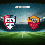 Cagliari 1x0 AS Roma: Gaetano decide e Roma perde com um a menos