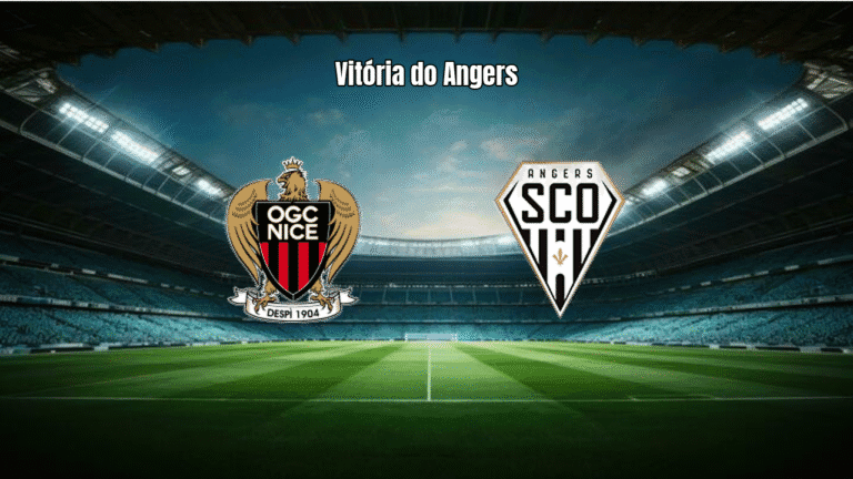 Angers vence Nice fora de casa com gol de Belkhdim na Ligue 1