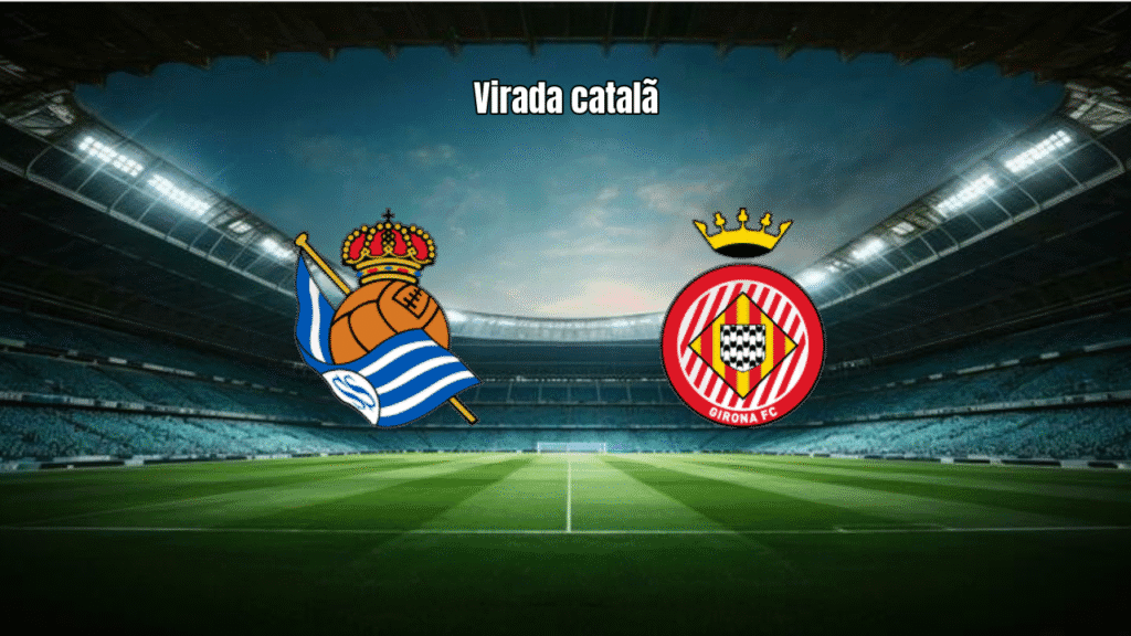 Girona vira sobre a Real Sociedad com dois gols de Tsygankov