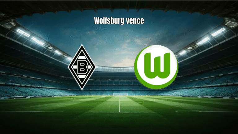 Wolfsburg vence Borussia Mönchengladbach por 3 a 1 na Bundesliga
