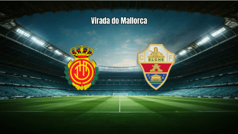 Mallorca vence Elche por 3 a 1 na La Liga com virada no fim